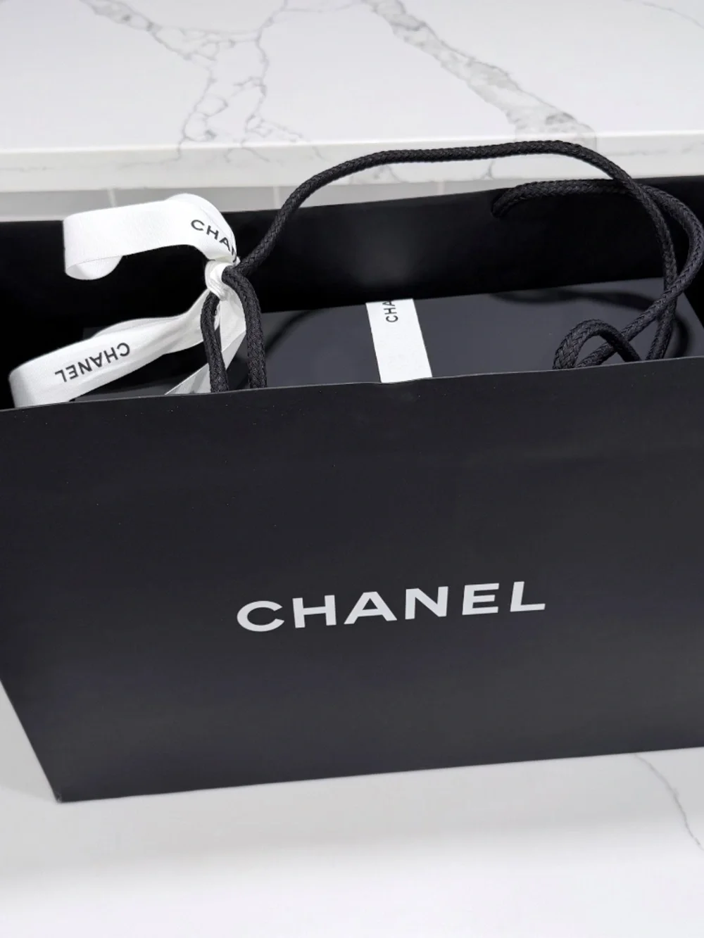 Chanel Mini Flap Bag with Top Handle Beige Braided Rattan Gold-Tone Hardware